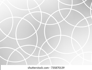 Light Silver, Gray vector natural elegant texture. Ethnic elegant natural pattern with gradient. The doodle design can be used for your web site.