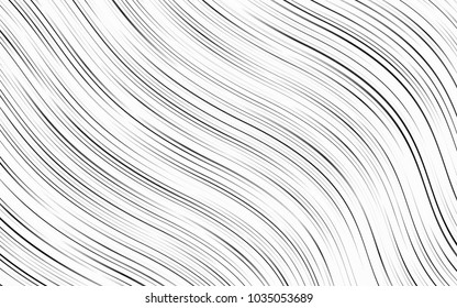 Light Silver, Gray vector pattern with lines, ovals. Creative geometric illustration in marble style with gradient. Marble style for your business design.