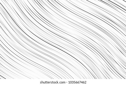 Light Silver, Gray vector pattern with lava shapes. A sample with blurred bubble shapes. The best blurred design for your business.