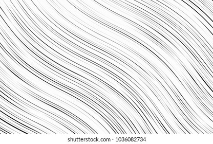 Light Silver, Gray vector pattern with lamp shapes. Shining illustration, which consist of blurred lines, circles. Brand-new design for your ads, poster, banner.