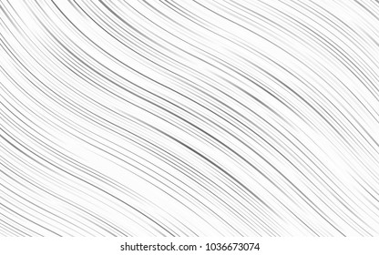 Light Silver, Gray vector pattern with lamp shapes. Shining illustration, which consist of blurred lines, circles. Marble design for your web site.