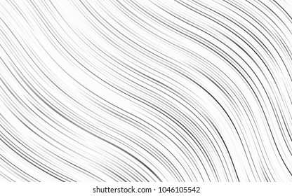 Light Silver, Gray vector pattern with bubble shapes. Blurred geometric sample with gradient bubbles.  New composition for your brand book.