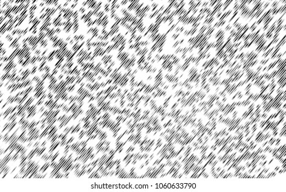 Light Silver, Gray vector pattern with narrow lines. Lines on blurred abstract background with gradient. The pattern can be used for busines ad, booklets, leaflets