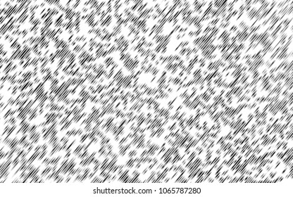 Light Silver, Gray vector pattern with narrow lines. Shining colored illustration with narrow lines. Smart design for your business advert.