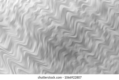 Light Silver, Gray vector pattern with bubble shapes. A vague circumflex abstract illustration with gradient. A completely new template for your business design.