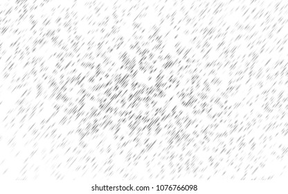 Light Silver, Gray vector pattern with narrow lines. Lines on blurred abstract background with gradient. The pattern can be used for websites.