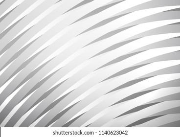 Light Silver, Gray vector pattern with narrow lines. Blurred decorative design in simple style with lines. The pattern can be used for busines ad, booklets, leaflets