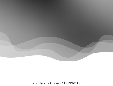 Light Silver, Gray vector pattern with lamp shapes. Colorful illustration in abstract marble style with gradient. A completely new marble design for your business.