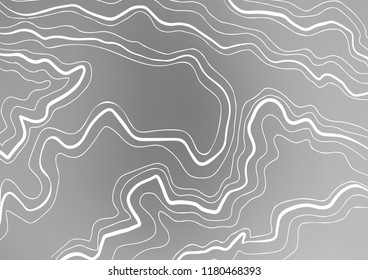 Light Silver, Gray vector pattern with narrow lines. Glitter abstract illustration with colored sticks. The pattern can be used as ads, poster, banner for commercial.
