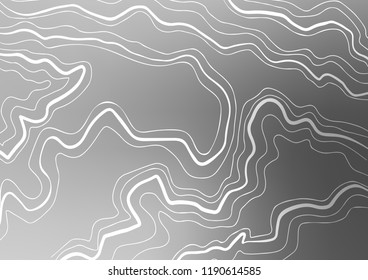 Light Silver, Gray vector pattern with narrow lines. Shining colored illustration with narrow lines. The pattern can be used for websites.
