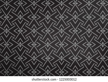 Light Silver, Gray vector pattern with narrow lines. Blurred decorative design in simple style with lines. Pattern for business booklets, leaflets.