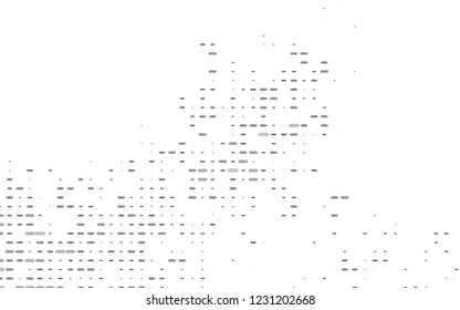 light Silver, Gray vector pattern with narrow lines. Shining colored illustration with narrow lines. The pattern can be used for websites.