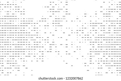 Light Silver, Gray vector pattern with narrow lines. Shining colored illustration with narrow lines. The template can be used as a background.