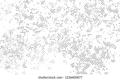 Light Silver, Gray vector pattern with spheres. Modern abstract illustration with colorful water drops. Pattern for beautiful websites.