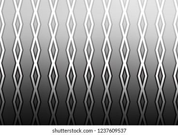 Light Silver, Gray vector pattern with lines, rectangles. Colorful decorative design in simple style with lines, rhombuses. Best design for your ad, poster, banner.