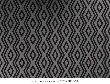 Light Silver, Gray vector pattern with lines, rectangles. Glitter abstract illustration with colorful lines, rhombuses. Pattern for business booklets, leaflets.