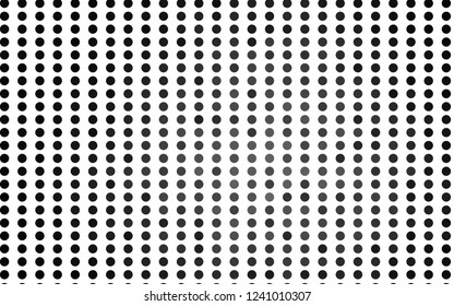 Light Silver, Gray vector pattern with spheres. Illustration with set of shining colorful abstract circles. Design for posters, banners.