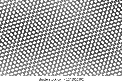 Light Silver, Gray vector pattern with spheres. Abstract illustration with colored bubbles in nature style. Pattern for ads, booklets.