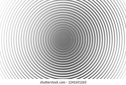 Light Silver, Gray vector pattern with spheres. Illustration with set of shining colorful abstract circles. Template for your brand book.