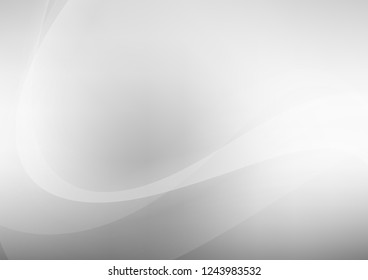 Light Silver, Gray vector pattern with lamp shapes. Colorful abstract illustration with gradient lines. New composition for your brand book.