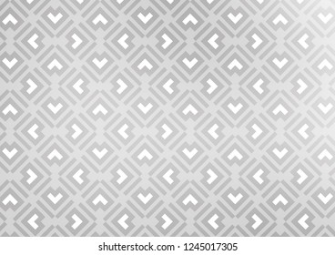 Light Silver, Gray vector pattern with narrow lines. Shining colored illustration with narrow lines. Backdrop for TV commercials.