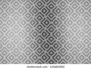 Light Silver, Gray vector pattern with lines, rectangles. Glitter abstract illustration with colorful lines, rhombuses. Pattern for ads, posters, banners.
