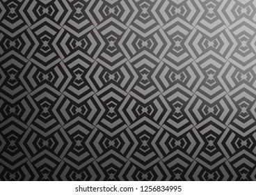 Light Silver, Gray vector pattern with narrow lines. Blurred decorative design in simple style with lines. Backdrop for TV commercials.