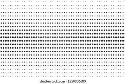 Light Silver, Gray vector pattern with spheres. Illustration with set of shining colorful abstract circles. Pattern for ads, booklets.