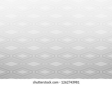 Light Silver, Gray vector pattern with lines, rectangles. Colorful decorative design in simple style with lines, rhombuses. Smart design for your business advert.