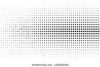 Light Silver, Gray vector pattern with spheres. Blurred decorative design in abstract style with bubbles. Design for business adverts.