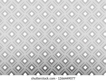 Light Silver, Gray vector pattern with lines, rectangles. Modern geometric abstract illustration with lines, squares. Pattern for ads, posters, banners.