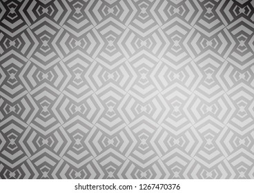 Light Silver, Gray vector pattern with narrow lines. Lines on blurred abstract background with gradient. Backdrop for TV commercials.