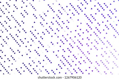 Light Silver, Gray vector pattern in polygonal style. Beautiful illustration with triangles in nature style. Template for wallpapers.