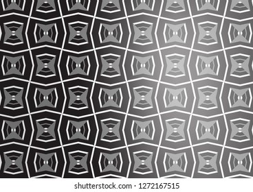 Light Silver, Gray vector pattern with narrow lines. Shining colored illustration with narrow lines. Best design for your ad, poster, banner.
