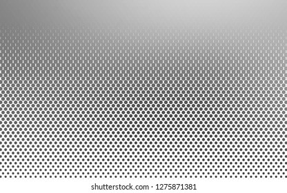 Light Silver, Gray vector pattern with spheres. Illustration with set of shining colorful abstract circles. Design for business adverts.