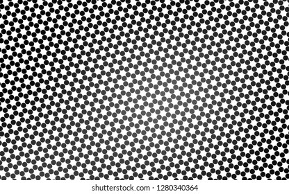 Light Silver, Gray vector pattern with spheres. Abstract illustration with colored bubbles in nature style. Design for business adverts.