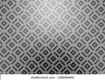 Light Silver, Gray vector pattern with lines, rectangles. Shining colorful illustration with lines, rectangles. Pattern for ads, posters, banners.