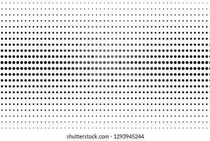 Light Silver, Gray vector pattern with spheres. Beautiful colored illustration with blurred circles in nature style. Design for posters, banners.