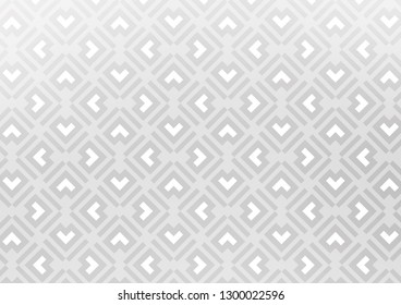 Light Silver, Gray vector pattern with narrow lines. Lines on blurred abstract background with gradient. Pattern for ads, posters, banners.