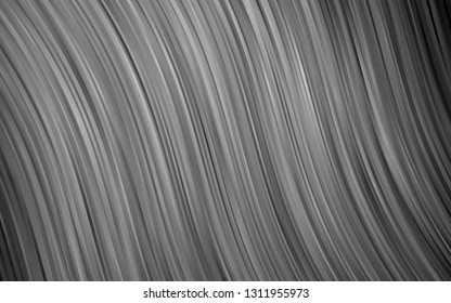 Light Silver, Gray vector pattern with liquid shapes. Creative geometric illustration in marble style with gradient. Brand new design for your ads, poster, banner.