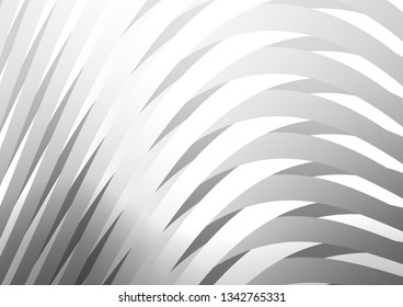 Light Silver, Gray vector pattern with narrow lines. Modern geometrical abstract illustration with staves. The pattern can be used for busines ad, booklets, leaflets