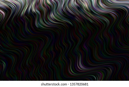 Light Silver, Gray vector pattern with lamp shapes. Creative illustration in halftone marble style with gradient. The best blurred design for your business.