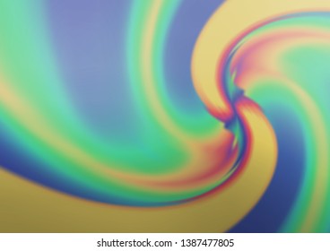 Light Silver, Gray vector pattern with liquid shapes. Creative illustration in halftone marble style with gradient. Marble style for your business design.