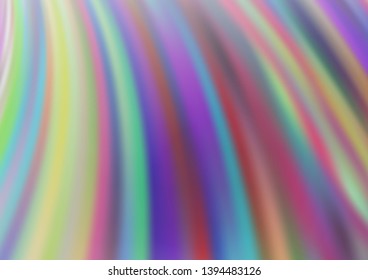 Light Silver, Gray vector pattern with lines, ovals. Brand new colored illustration in marble style with gradient. Brand new design for your ads, poster, banner.