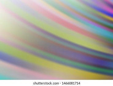 Light Silver, Gray vector pattern with narrow lines. Lines on blurred abstract background with gradient. Pattern for business booklets, leaflets.