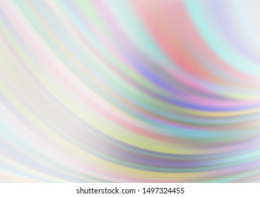 Light Silver, Gray vector pattern with lamp shapes. Geometric illustration in marble style with gradient.  Brand new design for your ads, poster, banner.