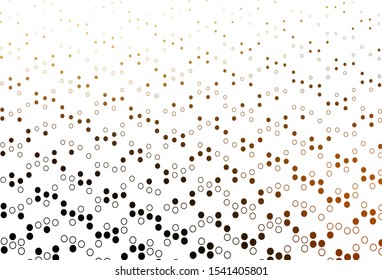 Light Silver, Gray vector pattern with spheres. Modern abstract illustration with colorful water drops. Design for business adverts.