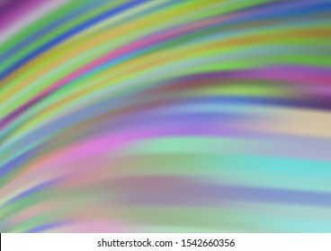 Light Silver, Gray vector pattern with lava shapes. Colorful illustration in abstract marble style with gradient. A completely new template for your business design.