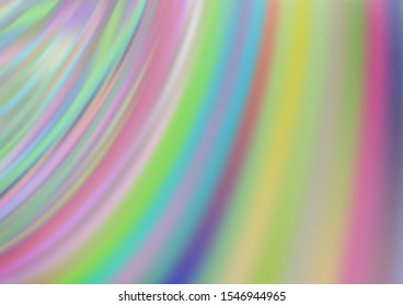 Light Silver, Gray vector pattern with lines, ovals. Shining illustration, which consist of blurred lines, circles. A new texture for your  ad, booklets, leaflets.