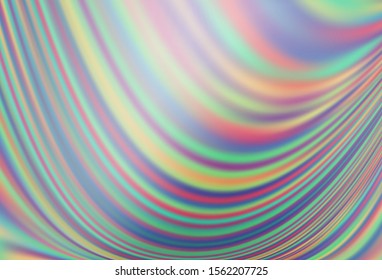 Light Silver, Gray vector pattern with lamp shapes. A vague circumflex abstract illustration with gradient. Textured wave pattern for backgrounds.